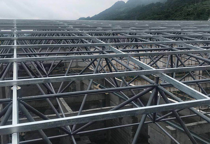 温岭仁怀冠英学校艺体楼网架